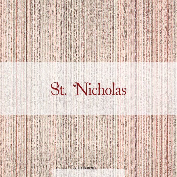 St. Nicholas example